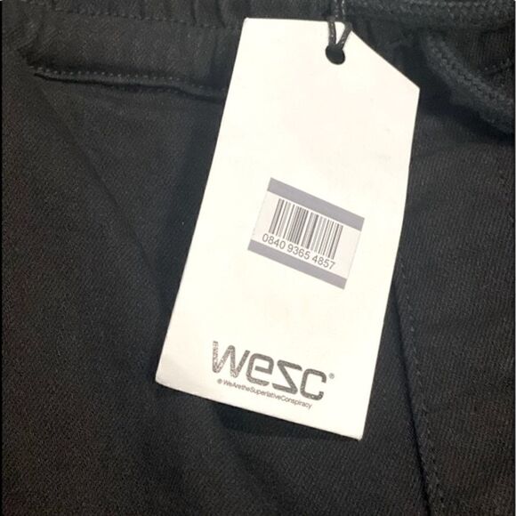 Wesc Black Denim Slim Fit Joggers! - Picture 8 of 8